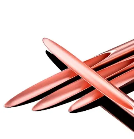 Медная трубка с внутренними канавками